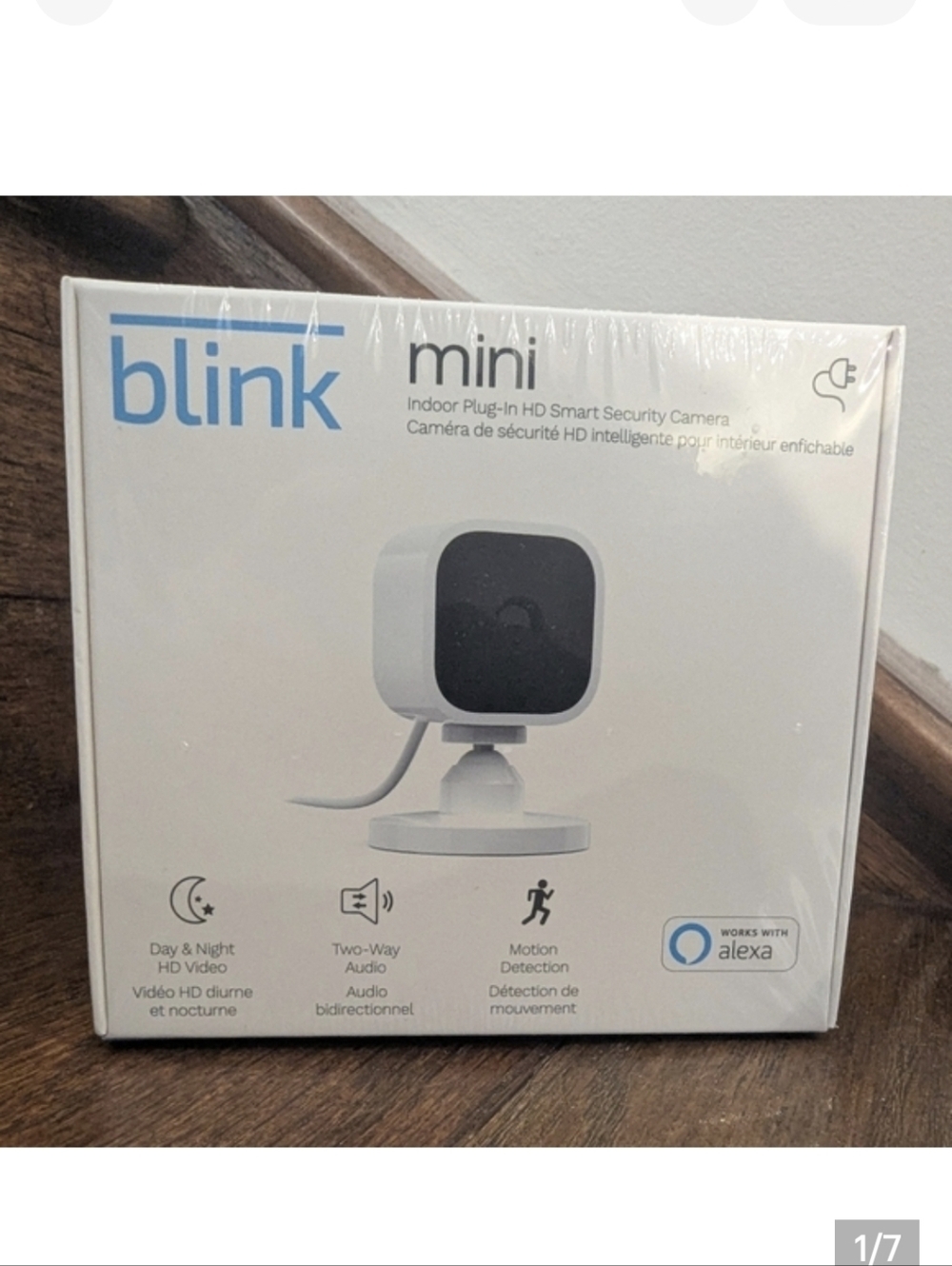 Blink BCM00300U Mini Indoor Plug-in Smart Surveillance Camera New Sealed